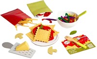 BigJigs wooden toy pasta playset - 64-piece pasta set for kids-2