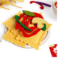 BigJigs wooden toy pasta playset - 64-piece pasta set for kids-3