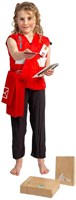 BigJigs postman dress up set - toy costume with accessories-3