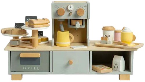 BigJigs toy coffee shop - pretend play for children-2