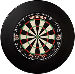 Hot Dartboard Surround Black Hot 12x3.5 cm