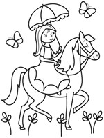 Ballon Kids - Ballon Media N.V. Princesses, colouring book with crayons. 3+-2