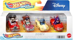 Fisher-Price Hot Wheels Disney race car 4-pack toy vehicles