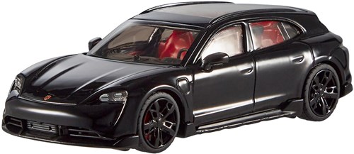 Hot Wheels Porsche Turbo premium car 1:43 scale model black-2
