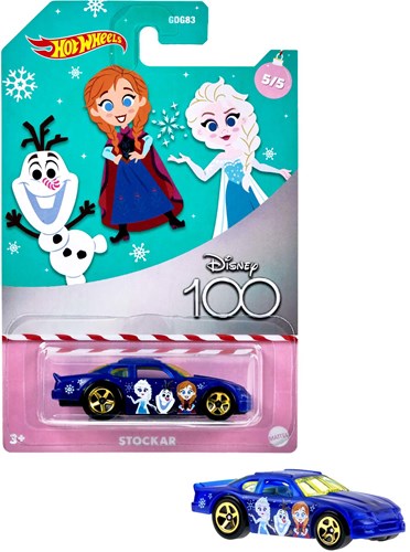Mattel Hot Wheels toy car entertainment theme scale 1:64 blue-2