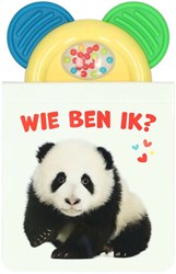 Mondikaarten baby book wild animals rattle and teething book plastic