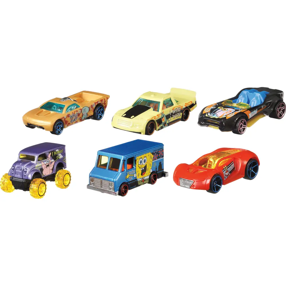 Mattel Hot Wheels toy car entertainment theme scale 1:64 blue