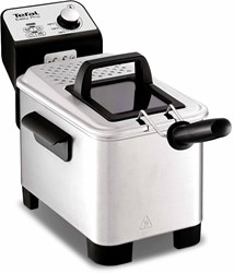 Tefal deep fryer - Easy Pro Premium 3L cold zone stainless steel black