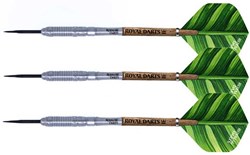 Royal Darts Green Line steel tip darts 22g tungsten set for precision