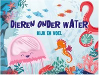 Lantaarn touch and feel sea animals book - interactive baby book