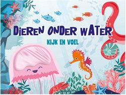 Lantaarn touch and feel sea animals book - interactive baby book
