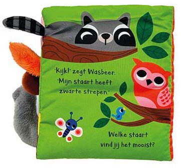 Lantaarn baby book forest animals cuddle book - super soft and cheerful-2