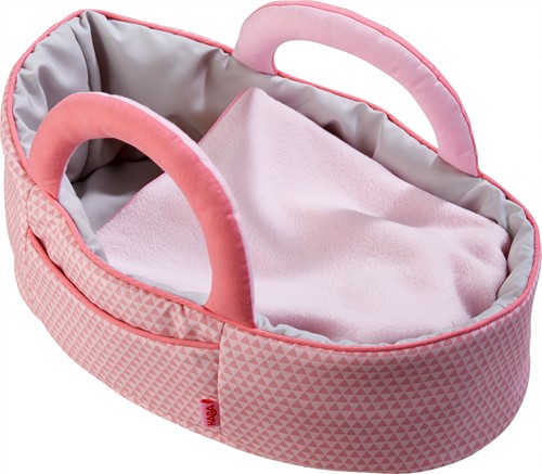 HABA Doll carrier bag Rose Red