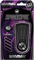 Winmau darts set steeltip 19 grams black with Prism flights