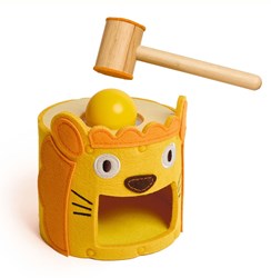 Djeco baby toy SoftiTap - FSC 100% colorful and sustainable