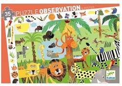 Djeco The Jungle - 35 pcs