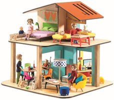 Djeco dollhouse toys - creative play and storytelling fun