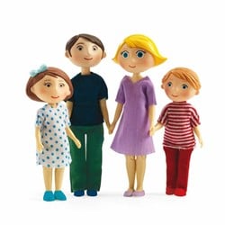 Doll top family mansion