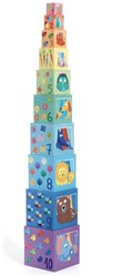Djeco 10 Rainbow cubes