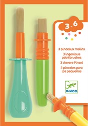 Djeco 3 smart brushes