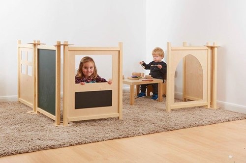 Cosy LOW NEUTRAL ROOKIE HOME CORNER (5 PANELS) - 30710