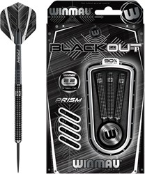 Winmau steel tip darts Blackout 24g tungsten professional