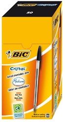 BIC ballpoint pen Cristal black 50 pieces - writing fun office school