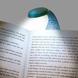 Mondikaarten LED book light Flexilight Flamingo for books and comics