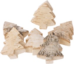 Eduplay wooden slices toy nature set of 6 - educational play