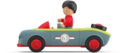 Toddys toy car Olli Oldy with light and sound and movable figure