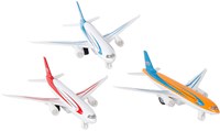 Airplane toy with light and sound - 2-Play die-cast pull-back