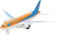 Airplane toy with light and sound - 2-Play die-cast pull-back-3
