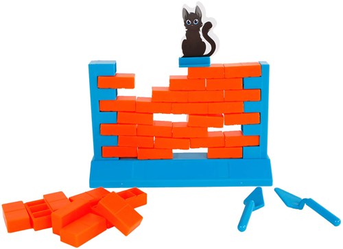 Cat On The Wall action game Play ToDay 15x14cm kids game-2