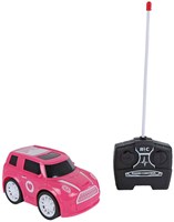 Remote control car Roadstar RC pink toy car 27Mhz 13.5cm-2