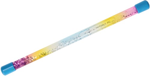 Glitter twirling baton plastic 31cm kids cheerleader toy-2