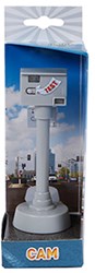 Kids GLOBE toy speed camera with light and sound 12cm traffic toy