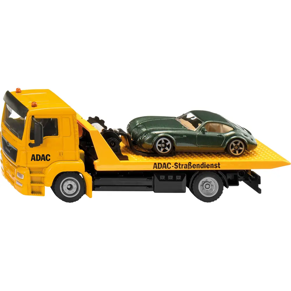 Siku ADAC tow truck toy car 1:55 scale yellow
