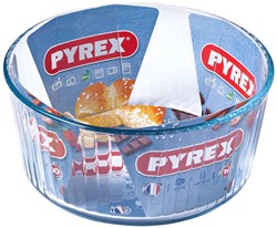 Pyrex glass souffle dish 21 cm transparent ovenproof bakeware