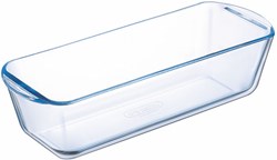 Pyrex cake tin glass 30 cm - transparent ovenproof baking mold
