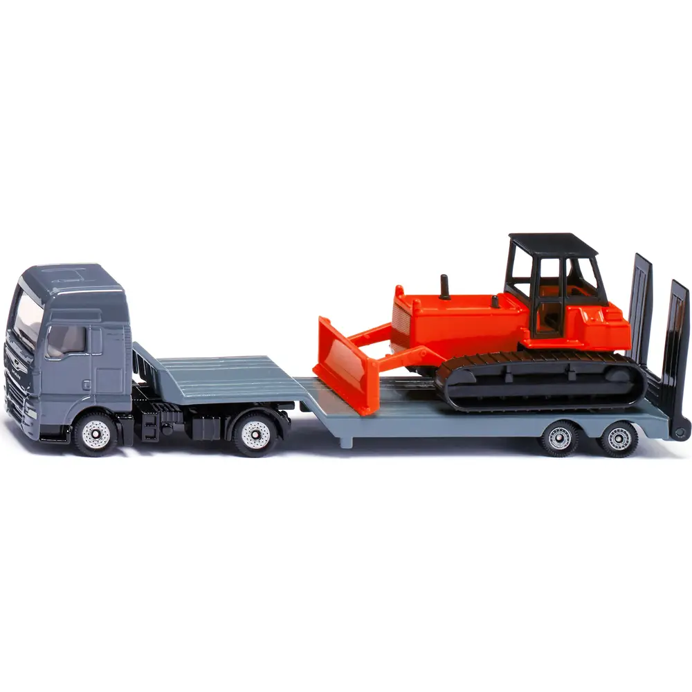 Siku MAN truck toy vehicle with bulldozer - construction vehicle