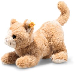 Steiff plush cat Cassie orange - cuddly toy 26 cm CE certified