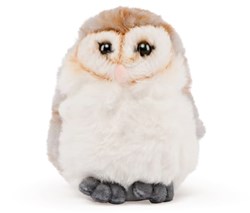 Living Nature cuddly toy SMOLS Barn Owl plush owl toy