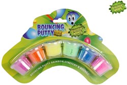 Bouncing Putty Rainbow clay set 6x12g colorful toy
