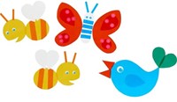 Haba craft set window decoration spring - creative toy for kids-2