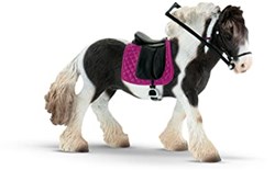 Bullyland toy horse Tinker mare - hand-painted - 12 cm