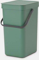 Brabantia waste bin Sort & Go 12L fir green - kitchen recycling bin