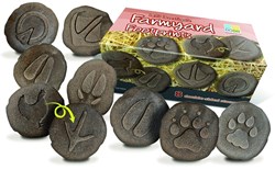 Yellow Door educational toy farm animal footprints sensory play