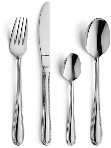 Amefa cutlery set Pearl 24-piece - classic silver design gift