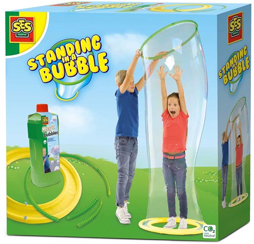Ses bubble Mega Bubble set with inflatable ring and bubble solution
