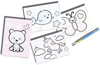 Ses water colouring fantasy animals craft set for kids-2